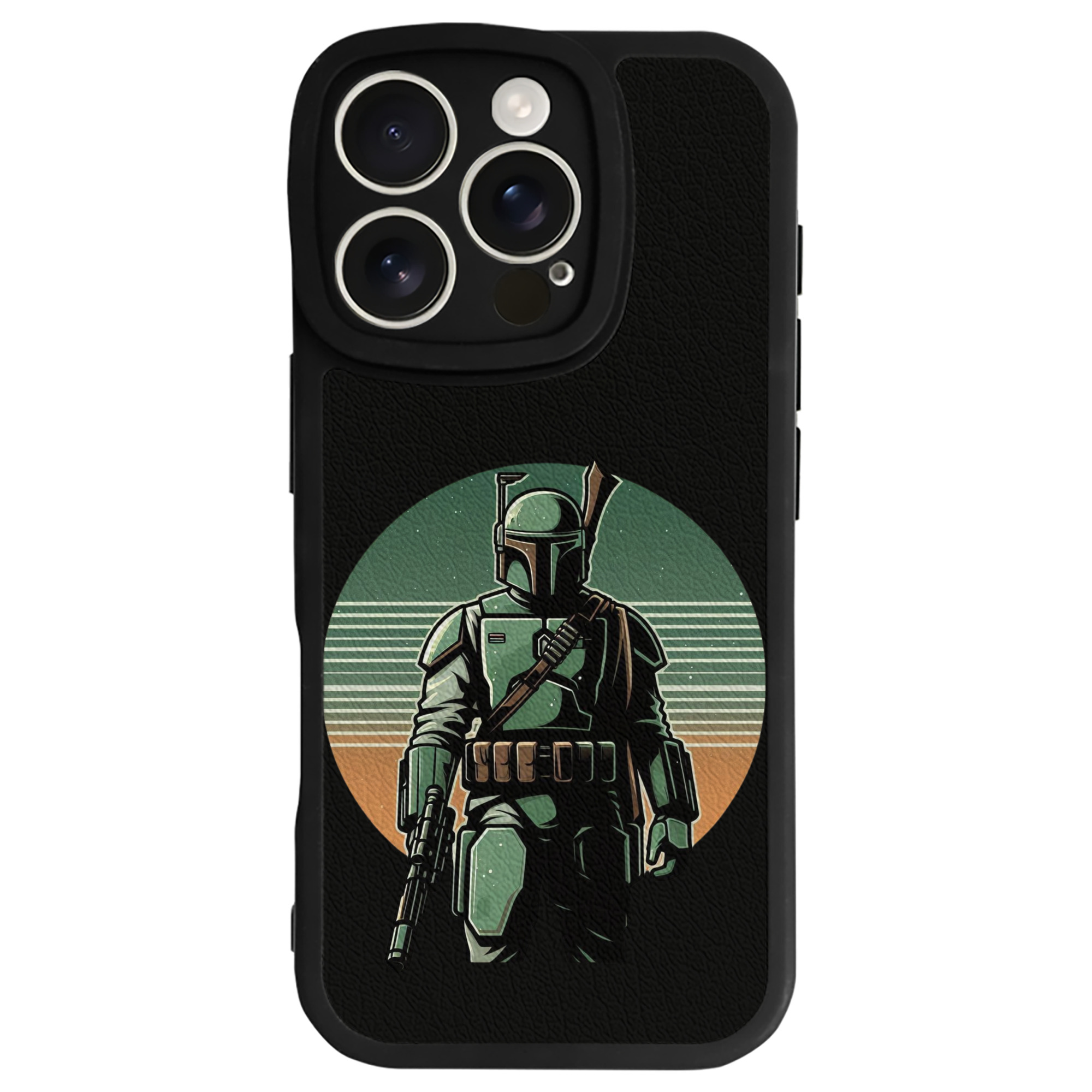 （画像用） スター・ウォーズ Star Wars 【iPhone 16シリーズ対応】シリコンスマホケース（レザー調） 材質：シリコン